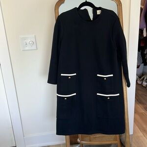 Tuckernuck Black Francoise Mod Mini Dress